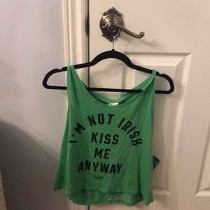 PINK st Patrick’s tank